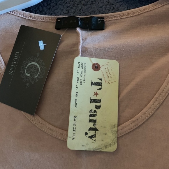 “hey Good Lookin” Tie Front Tee - Picture 6 of 6